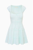 LoveShackFancy Laighton Dress Dusty Lagoon