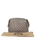 Gucci GG Shadow Large Pouch Bag Taupe w/ Gold Hardware