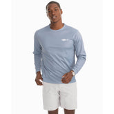 Southern Tide LS Shark Circle Performance Tee