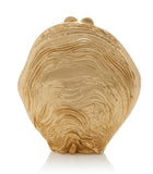 SIMKHAI Cove Shell Clutch Gold