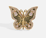 Camilla Pearls Butterfly Ring Goldsung O/S