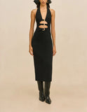 Cult Gaia Limmi Dress Black