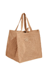 Vix Pyramid Bag Raffia Natural