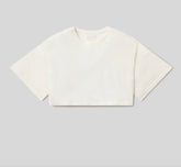 Citizens of Humanity Crop Cape Tee Off White
