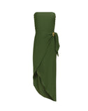 Vix Noa Midi Dress Green