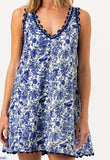 Sundays Solene Dress Toile de Jouy