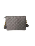 Louis Vuitton Coussin PM Bag Grey w/ Gold Hardware
