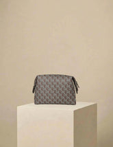 Gucci GG Shadow Large Pouch Bag Taupe w/ Gold Hardware