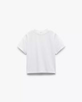 Rag & Bone Kelly Boxy Jersey Tee White