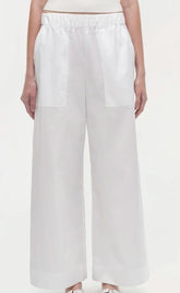 SIMKHAI Arden Pull On Pant White