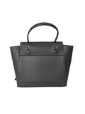 Celine Nano Grained Calfskin Belt Bag Dark Grey w/ Gold Hardware