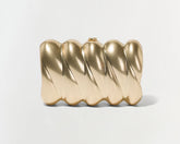 SIMKHAI Reya Clutch Gold