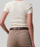 Citizens Of Humanity Maude U Neck Tee Off White