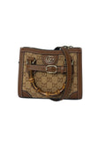 Gucci Diana Small Tote Bag Brown w/ Gold Hardware