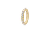 Qudo Big Eternity Ring Crystal