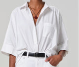 Citizens of Humanity Claire Origami Shirt Optic White