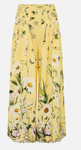 Camilla The Daisy Chains Corset Waist Wide Leg Pant