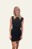 Amanda Uprichard Nora Dress Black