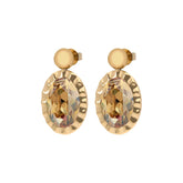 Qudo Tivola Unica Earrings Gold