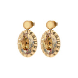 Qudo Tivola Unica Earrings Gold