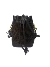 Fendi Mon Tresor Bucket Bag Zucca w/ Gold Hardware