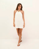 Vix Aiden Short Dress White