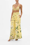 Camilla The Daisy Chains Corset Waist Wide Leg Pant