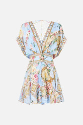 Camilla Button Waist Playsuit Romper Sisi Society