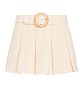 Amanda Uprichard Josie Skort Ecru