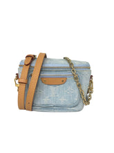 Louis Vuitton Monogram Canvas By The Pool Mini Bum Bag Denim w/ Gold Hardware