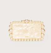 Cult Gaia Eos Clutch Bag Ivory