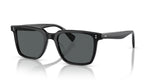 Oliver Peoples Lachmant Black Frame w/ Midnight Express Polar Crystal Lens Sunglasses