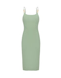 Vix Firenze Lilian Midi Dress Green
