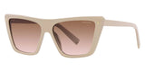 Prada Powder Frame w/ Brown Gradient Lens Sunglasses Polarized