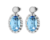 Qudo Tivola Unica Earrings Silver