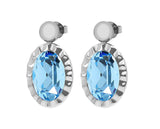 Qudo Tivola Unica Earrings Silver
