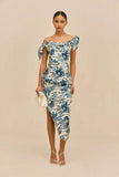 Cult Gaia Ithaca Dress Etched Floral