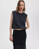 Rag & Bone Mica Bubble Top Black
