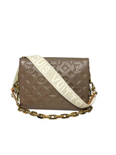 Louis Vuitton Coussin PM Bag Taupe w/ Gold Hardware