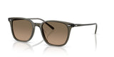 Oliver Peoples Laedin Inkwell Frame w/ Sandstone Gradient Crystal Lens Sunglasses