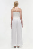 SIMKHAI Arden Pull On Pant White