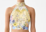 Camilla Darling Buds Halter Tie Back Top