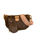 Louis Vuitton Monogram Multi Pochette Accessoires Light W Pink Strap