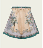 Zimmermann Indra Tuck Short Cream