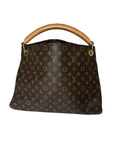 Louis Vuitton Artsy MM Monogram Hobo Bag w/ Gold Hardware