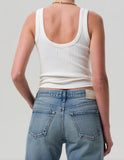 Citizens of Humanity Faye Tank Off White
