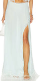LoveShackFancy Sybel Skirt Eau De Nil