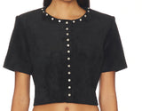 Amanda Uprichard Braswell Top Black
