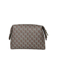 Gucci GG Shadow Large Pouch Bag Taupe w/ Gold Hardware