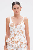 PatBo Bothanical Poplin Top Off White*